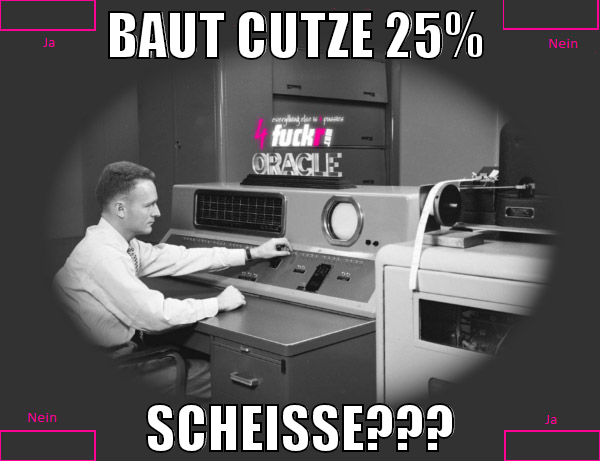 Baut Cutze 25%  scheiße???