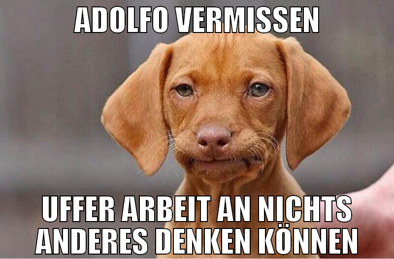 adolfo vermissen uffer arbeit an nichts anderes de