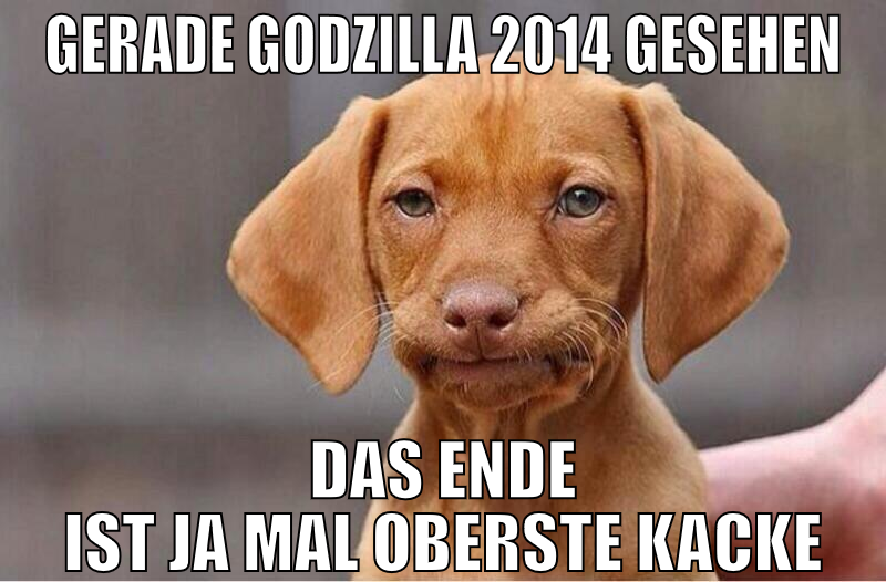 gerade godzilla 2014 gesehen das ende ist ja mal o