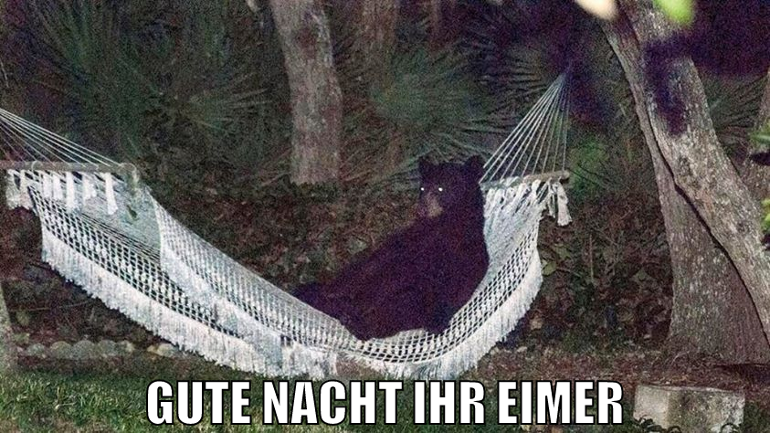 gute nacht ihr eimer