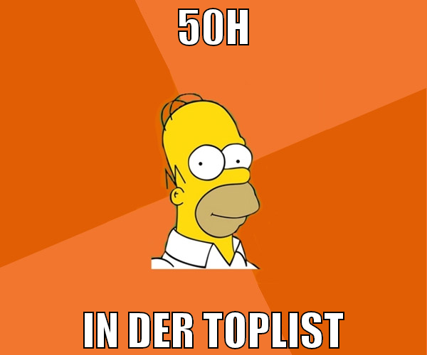 50h in der toplist