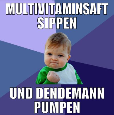 MULTIVITAMINSAFT SIPPEN UND DENDEMANN PUMPEN