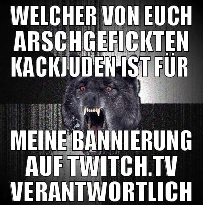 WELCHER VON EUCH ARSCHGEFICKTEN KACKJUDEN IST FÜR