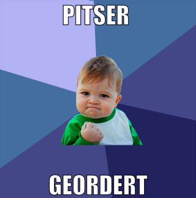 pitser  geordert