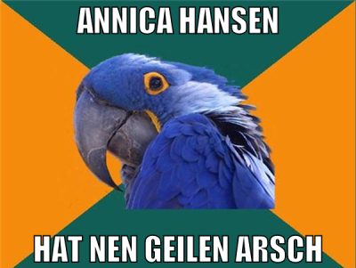 annica hansen hat nen geilen arsch
