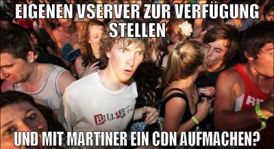 eigenen vServer zur Verfügung stellen und mit mart