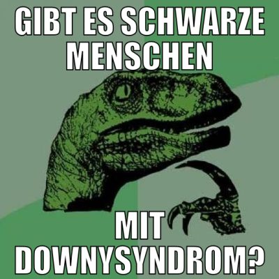 Gibt es schwarze menschen mit downysyndrom?