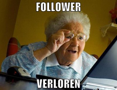 follower verloren
