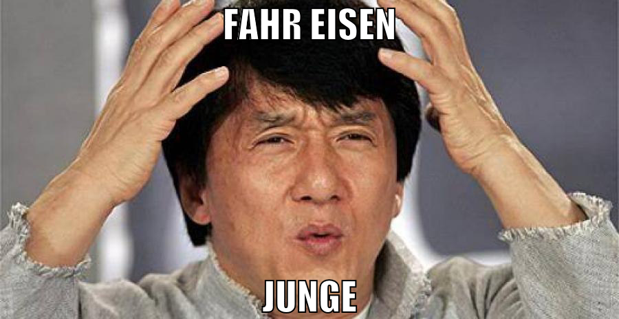 Fahr Eisen Junge