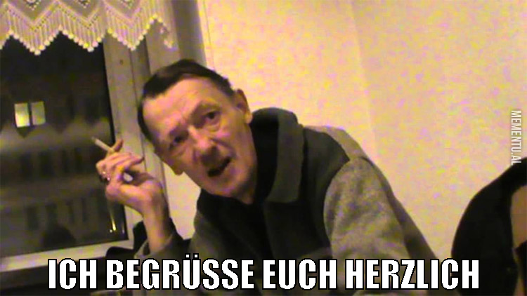 ich begrüße euch herzlich