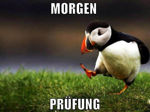 morgen  prüfung