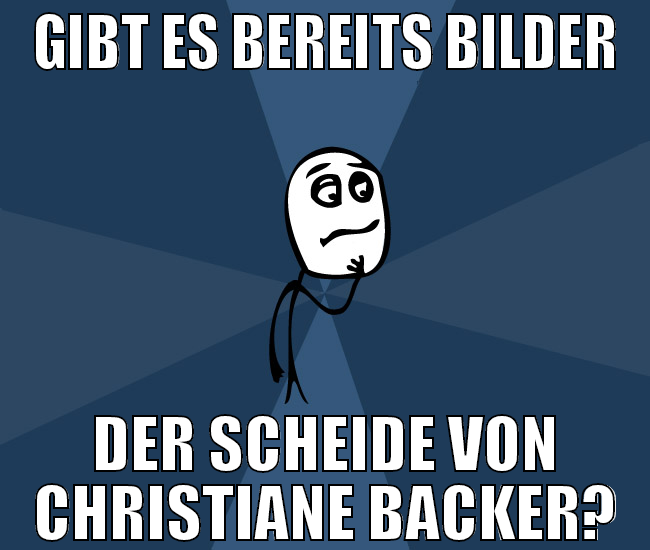 gibt es bereits bilder der scheide von christiane