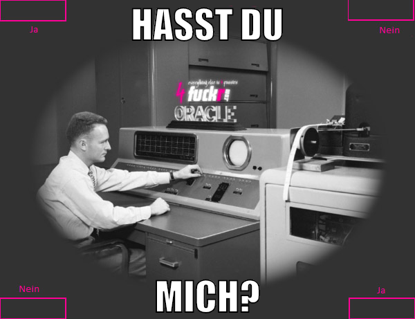 hasst du mich?