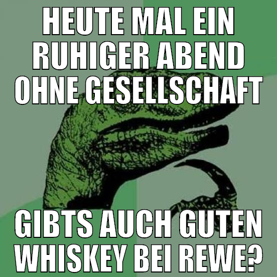heute mal ein ruhiger abend ohne gesellschaft gibt
