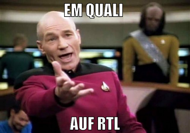 EM Quali  auf rtl