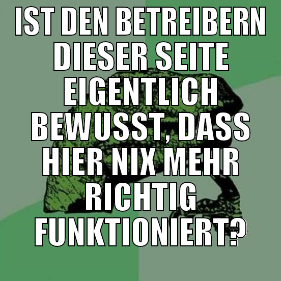 ist den betreibern dieser seite eigentlich bewußt,