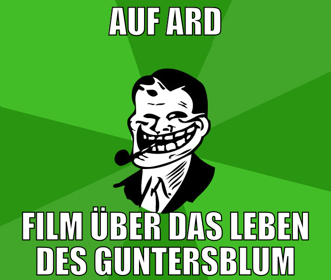 auf ard film über das leben des guntersblum