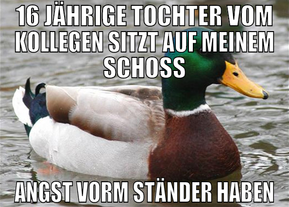 16 jährige Tochter vom Kollegen sitzt auf meinem s