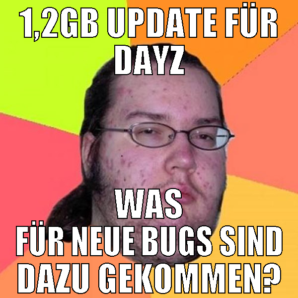 1,2GB update für Dayz was für neue bugs sind dazu