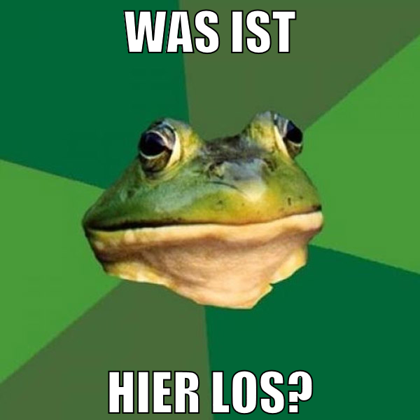 Was ist hier los?