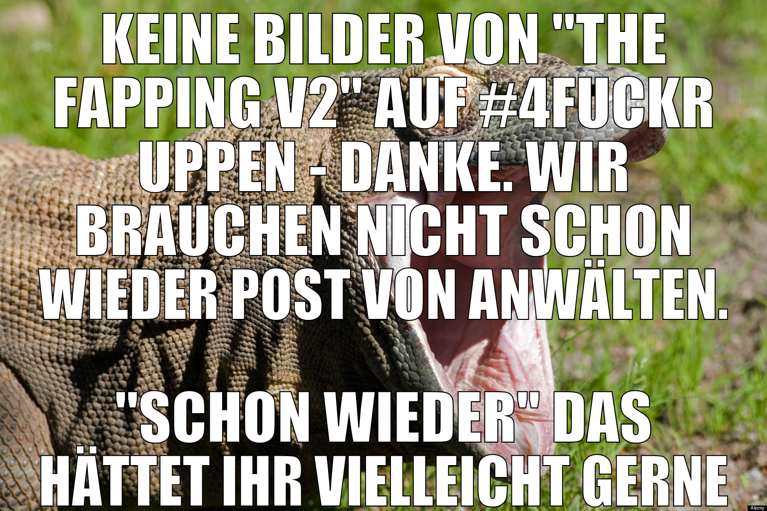Keine Bilder von "The Fapping v2" auf #4fuckr uppe