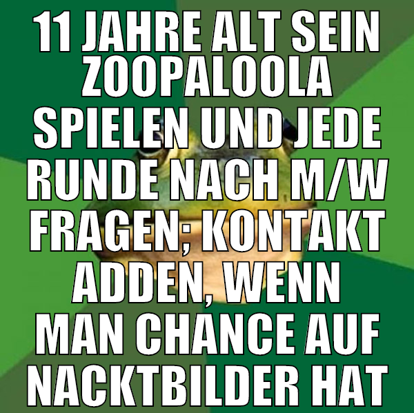 11 jahre alt sein ZoopAloola spielen und jede rund