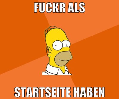 fuckr als startseite haben