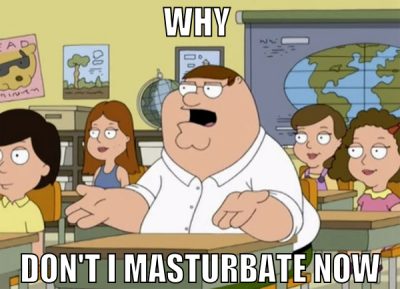 Why  don't i masturbate now