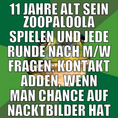 11 jahre alt sein ZoopAloola spielen und jede rund