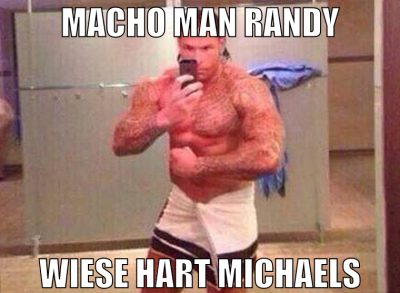 Macho Man Randy Wiese hart michaels