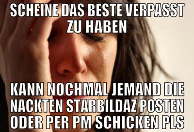 scheine das beste verpasst zu haben kann nochmal j