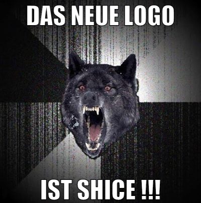 das neue logo ist shice !!!
