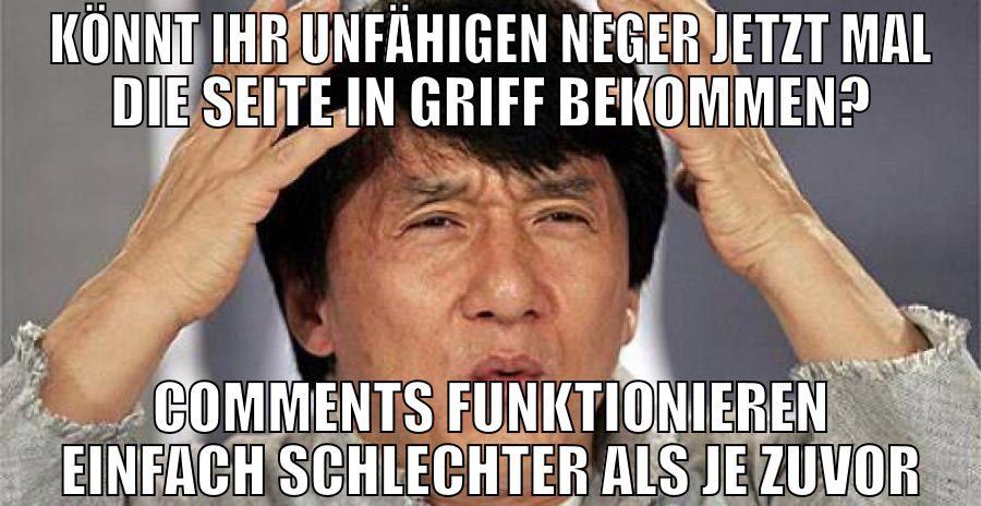 könnt ihr unfähigen neger jetzt mal die seite in g