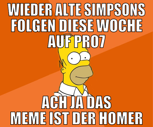 wieder alte simpsons folgen diese woche auf pro7 a