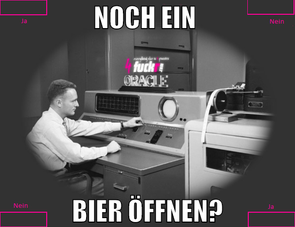 Noch ein  Bier öffnen?