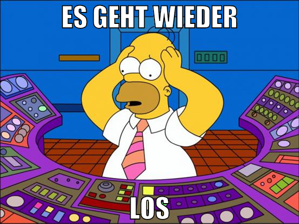 es geht wieder LOS