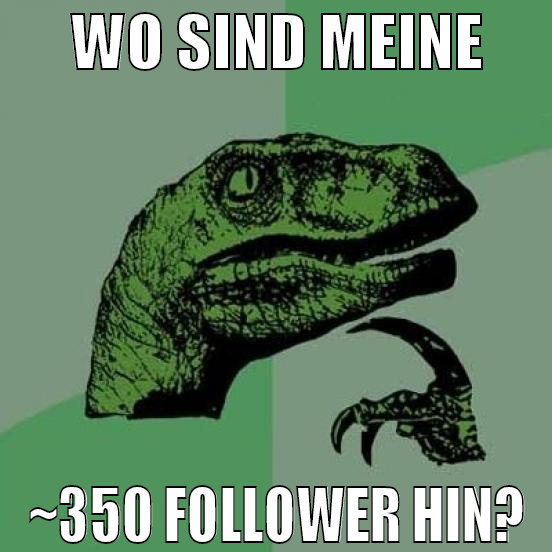 wo sind meine ~350 follower hin?