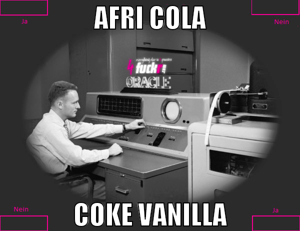 Afri cola Coke vanilla