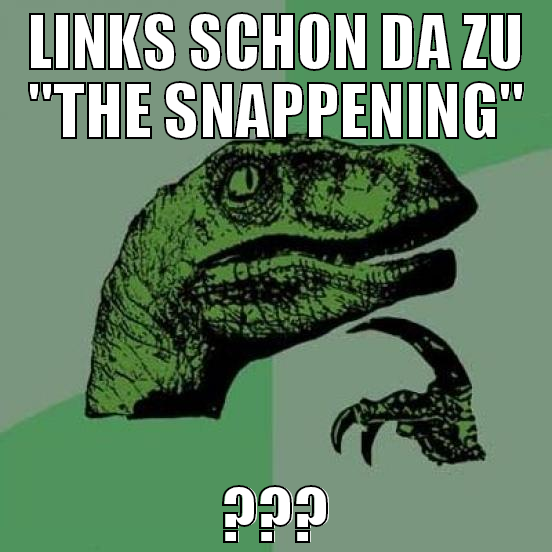 links schon da zu "The Snappening" ???