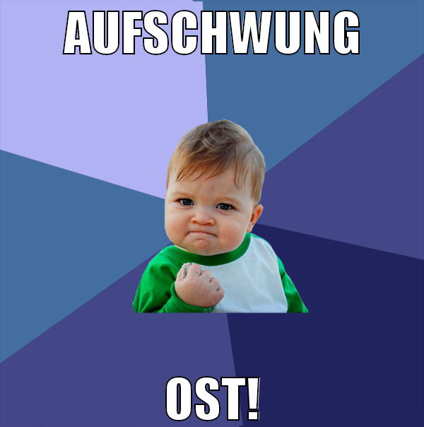 aufschwung ost!
