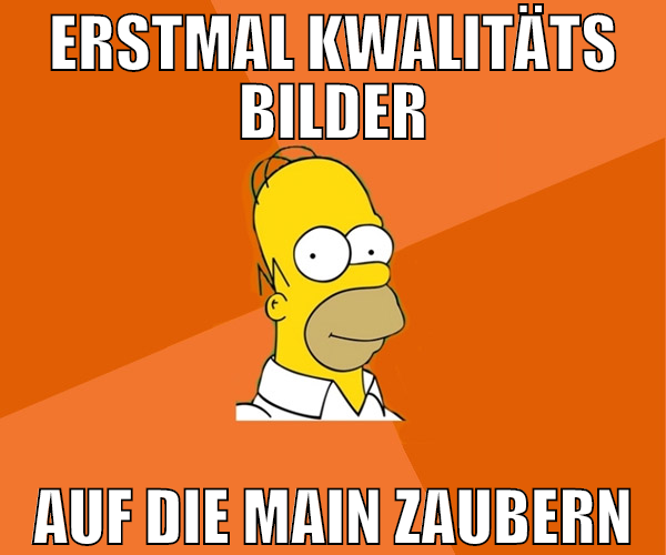 ERSTMAL kwalitäts bilder auf die main zaubern