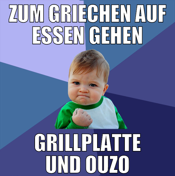 zum griechen auf essen gehen grillplatte und ouzo