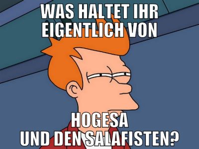 Was haltet ihr eigentlich von HoGeSa und den Salaf