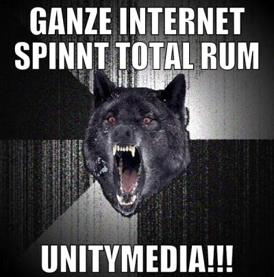 GANZE INTERNET SPINNT TOTAL RUM UNITYMEDIA!!!