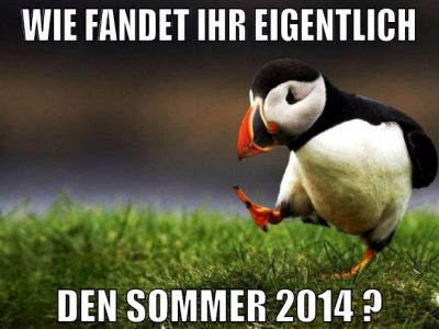 wie fandet ihr eigentlich den sommer 2014 ?
