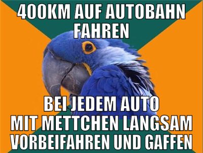 400km auf autobahn fahren bei jedem auto mit mettc