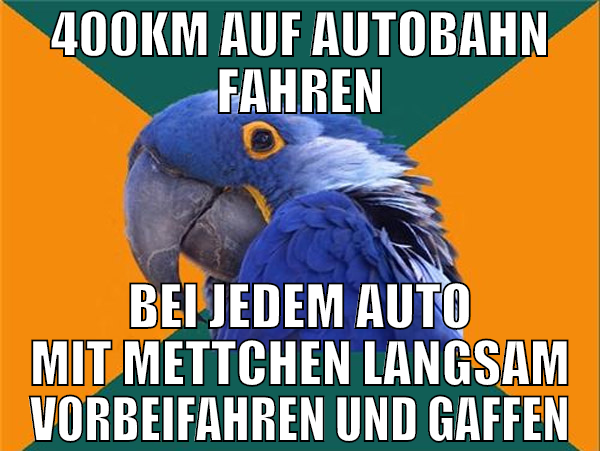 400km auf autobahn fahren bei jedem auto mit mettc
