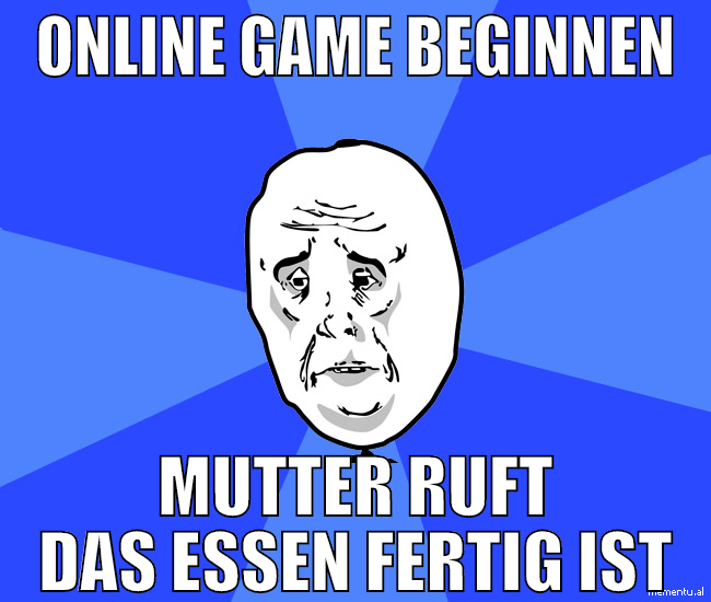 online game beginnen mutter ruft das essen fertig