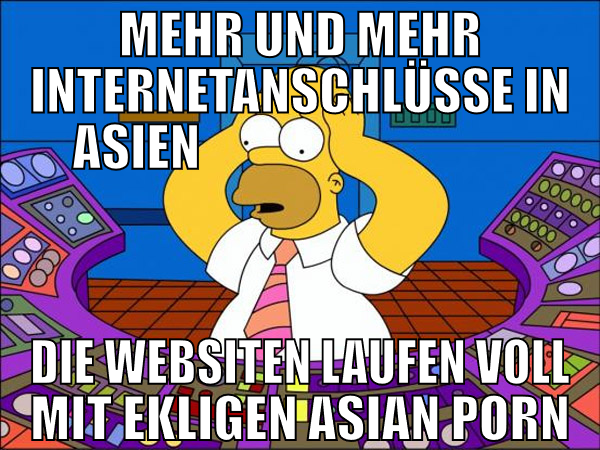 mehr und mehr internetanschlüsse in asien
