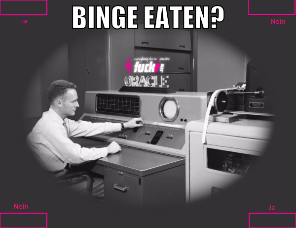 Binge eaten?